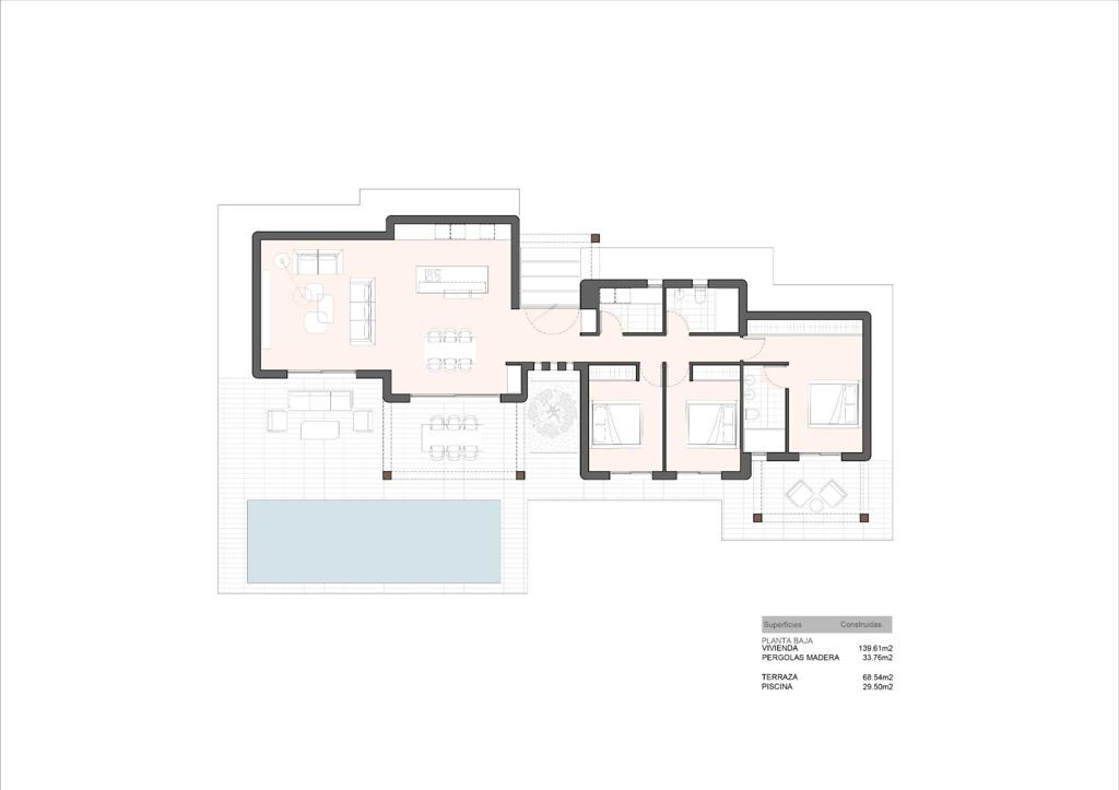 Вилла в Бенисе, 139 м², 890 000 €, фото 6, объявление 41239536