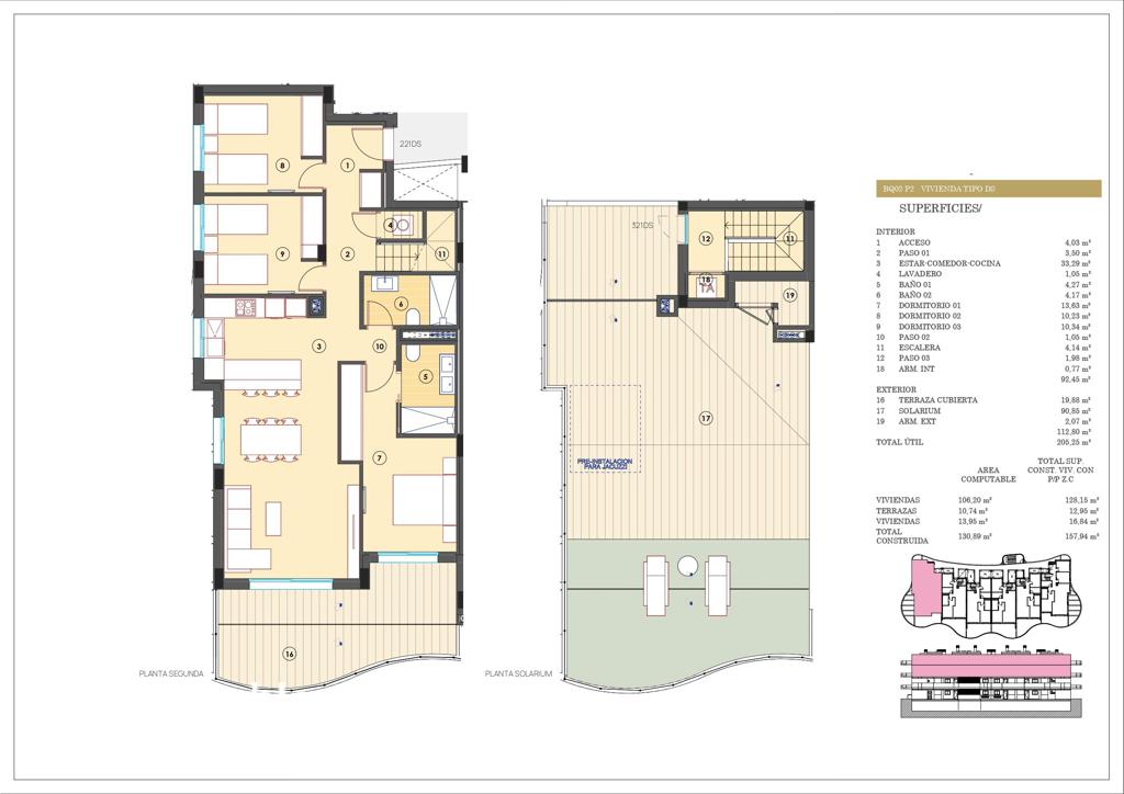 Квартира в Бенидорме, 203 м², 634 000 €, фото 10, объявление 47794816
