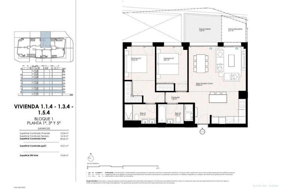 Квартира в Вильяхойосе, 95 м², 376 000 €, фото 3, объявление 55263536