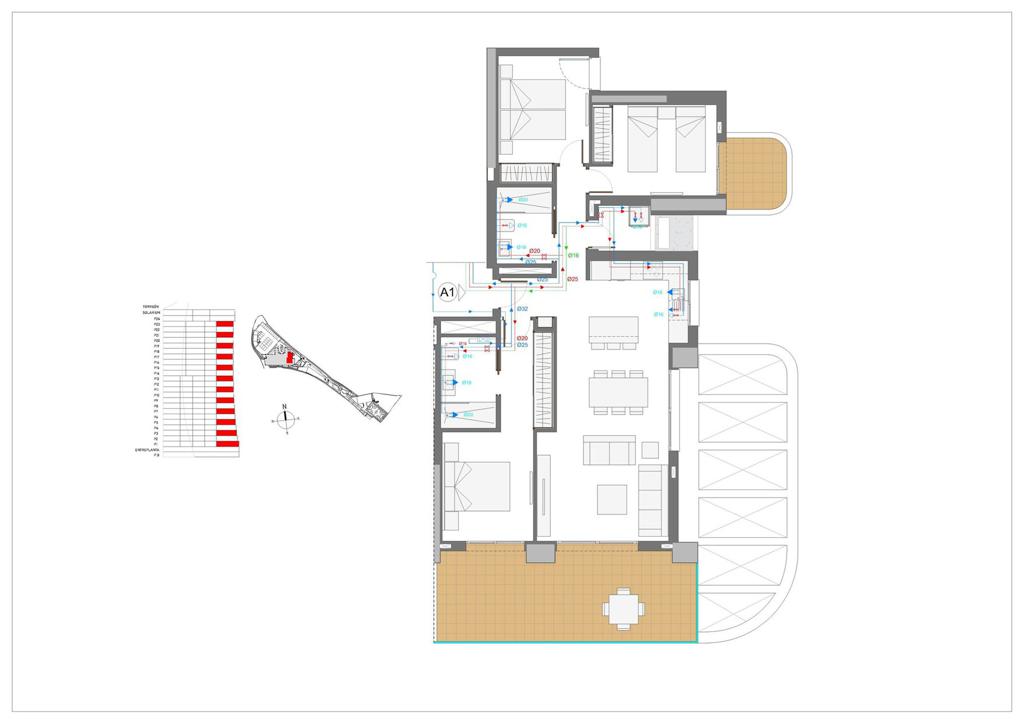 Квартира в Бенидорме, 131 м², 601 000 €, фото 10, объявление 52955616