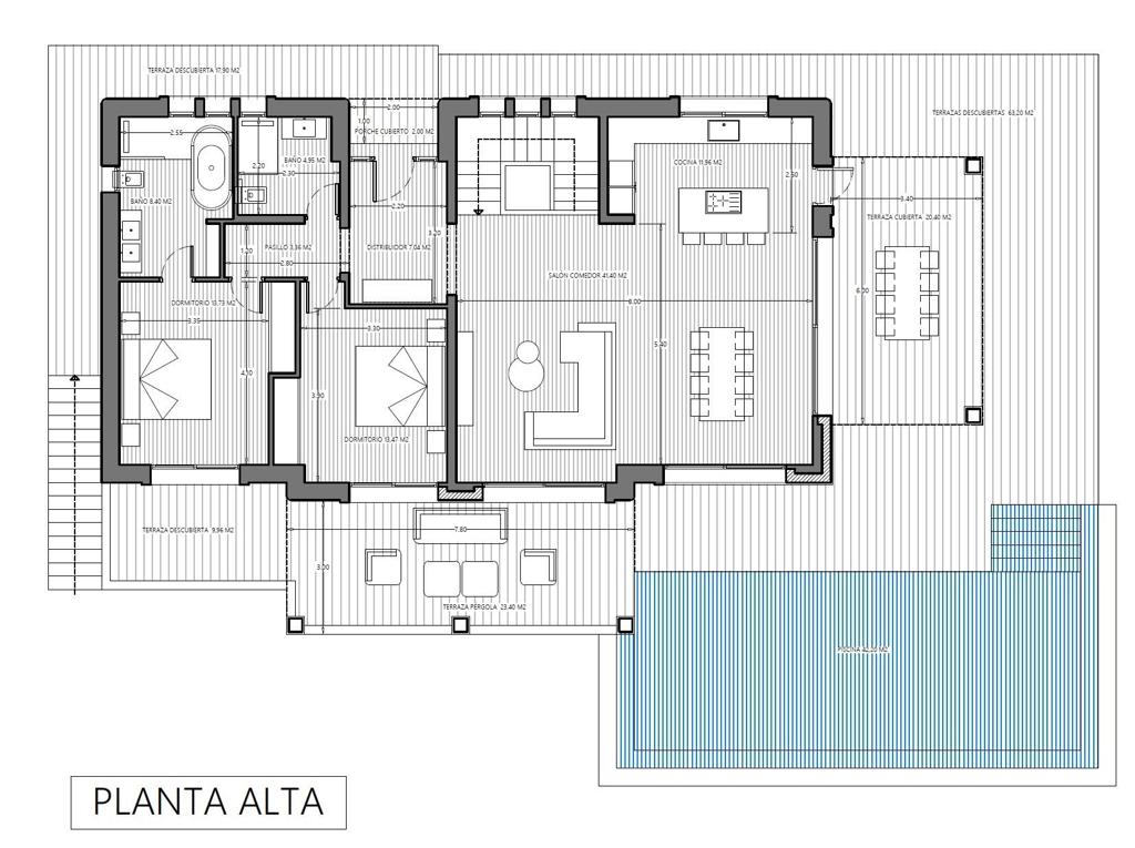 Коттедж в Бенисе, 257 м², 1 670 000 €, фото 9, объявление 26632416