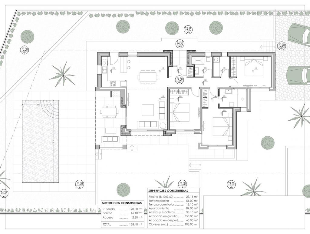 Коттедж в Бенисе, 138 м², 890 000 €, фото 7, объявление 55668256