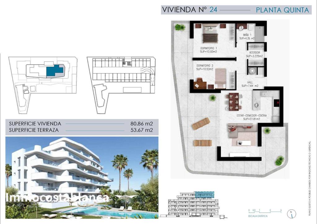 Квартира в Пилар-де-ла-Орададе, 80 м², 620 000 €, фото 2, объявление 15815536