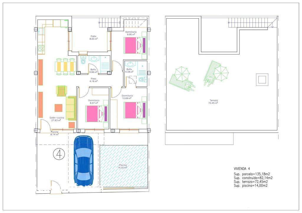 Вилла в Аликанте, 160 м², 290 000 €, фото 10, объявление 62346816