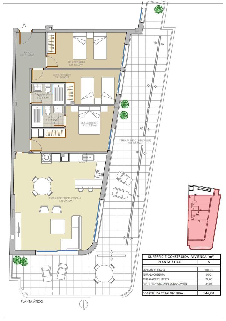 Квартира в Ла-Мата, 144 м², 400 000 €, фото 2, объявление 31589856