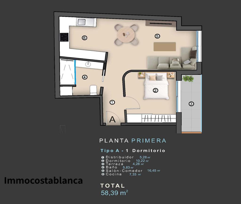 Квартира в Торревьехе, 53 м², 170 000 €, фото 8, объявление 74841216