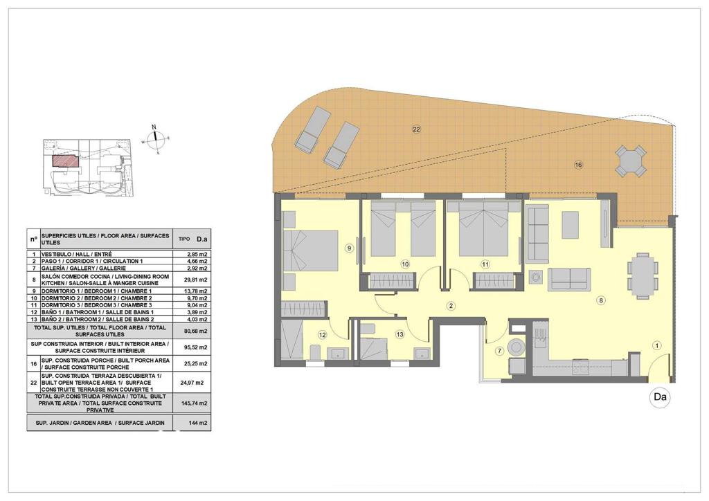 Квартира в Торревьехе, 121 м², 412 000 €, фото 9, объявление 862656