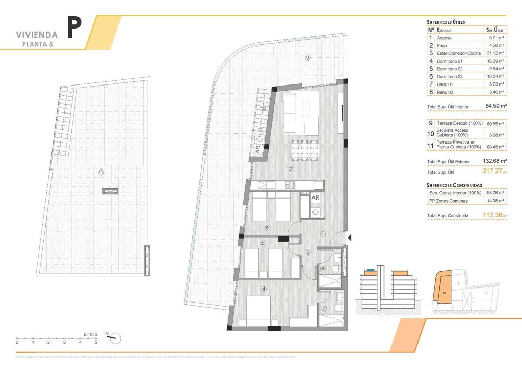 Квартира в Торревьехе, 112 м², 440 000 €, фото 7, объявление 3671536