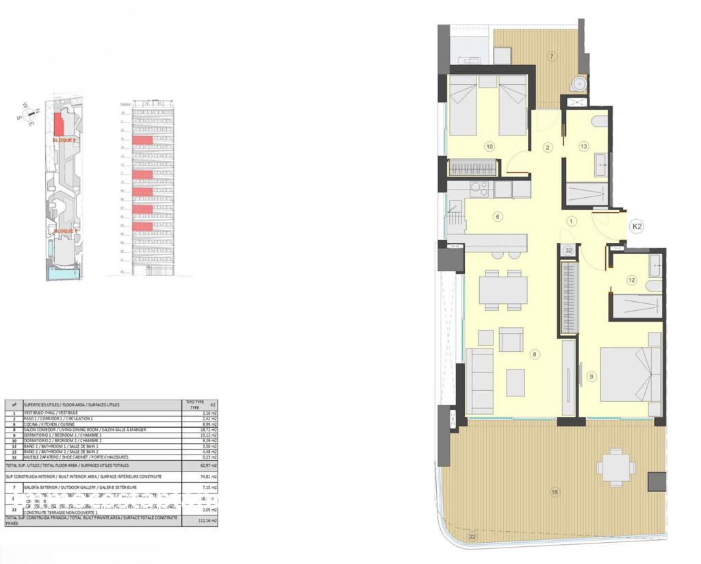 Квартира в Кальпе, 112 м², 632 000 €, фото 9, объявление 48477936