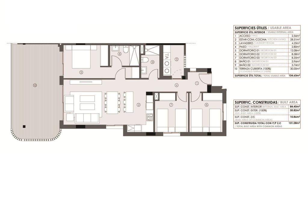 Квартира в Торревьехе, 105 м², 370 000 €, фото 10, объявление 41476416