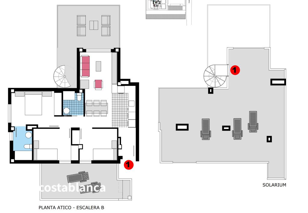 Пентхаус в Дении, 150 м², 499 000 €, фото 6, объявление 45569216
