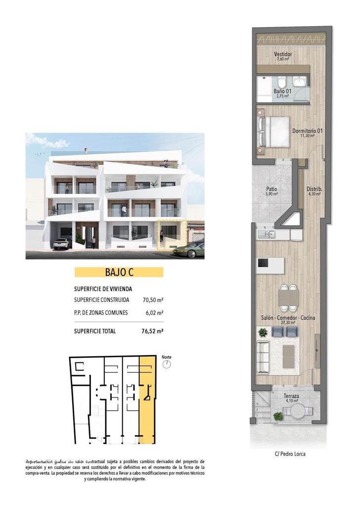 Квартира в Торревьехе, 71 м², 219 000 €, фото 3, объявление 23007536