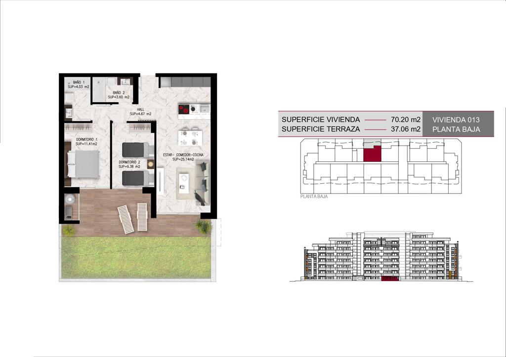 Квартира в Сан-Мигель-де-Салинасе, 107 м², 244 000 €, фото 10, объявление 22564416
