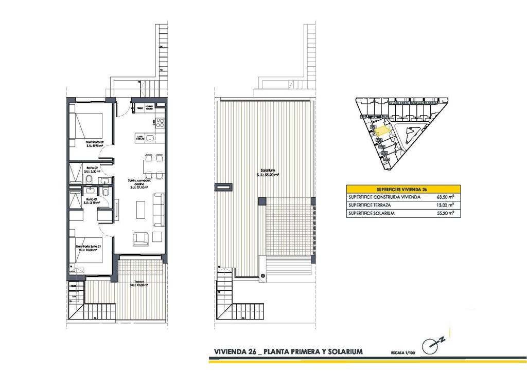 Коттедж в Сан Фульхенсио, 63 м², 262 000 €, фото 8, объявление 3887536