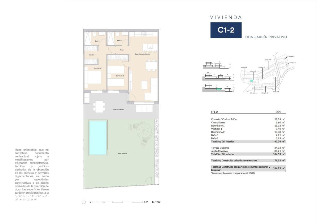 Квартира в Эль Альбире, 74 м², 293 000 €, фото 9, объявление 35895536