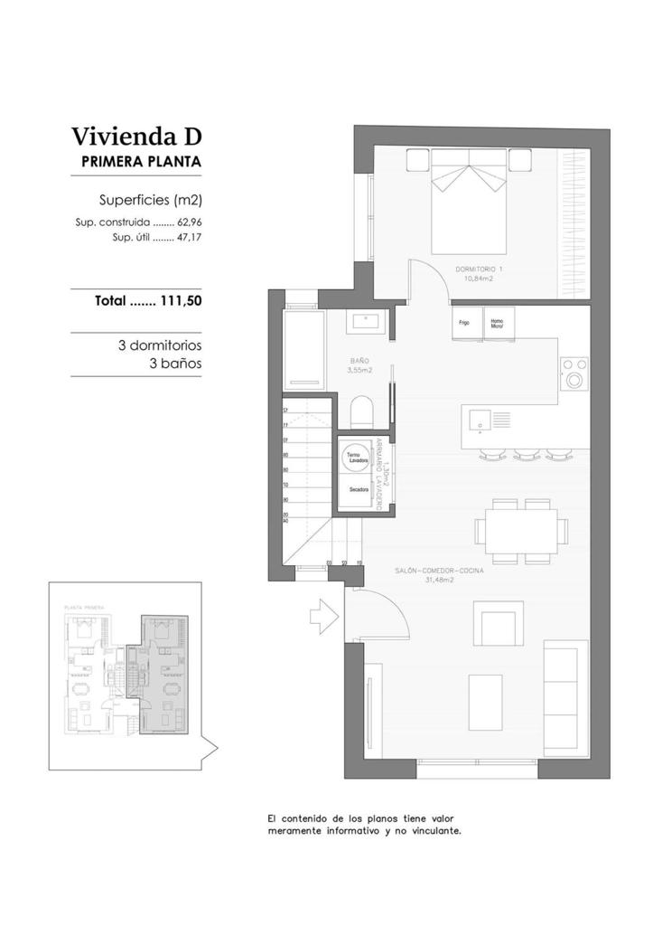 Квартира в Бенехусар, 111 м², 226 000 €, фото 7, объявление 17945216