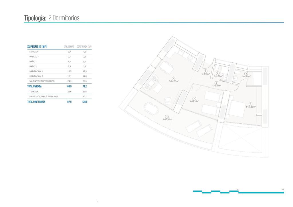 Квартира в Бенидорме, 79 м², 1 108 000 €, фото 3, объявление 49159536