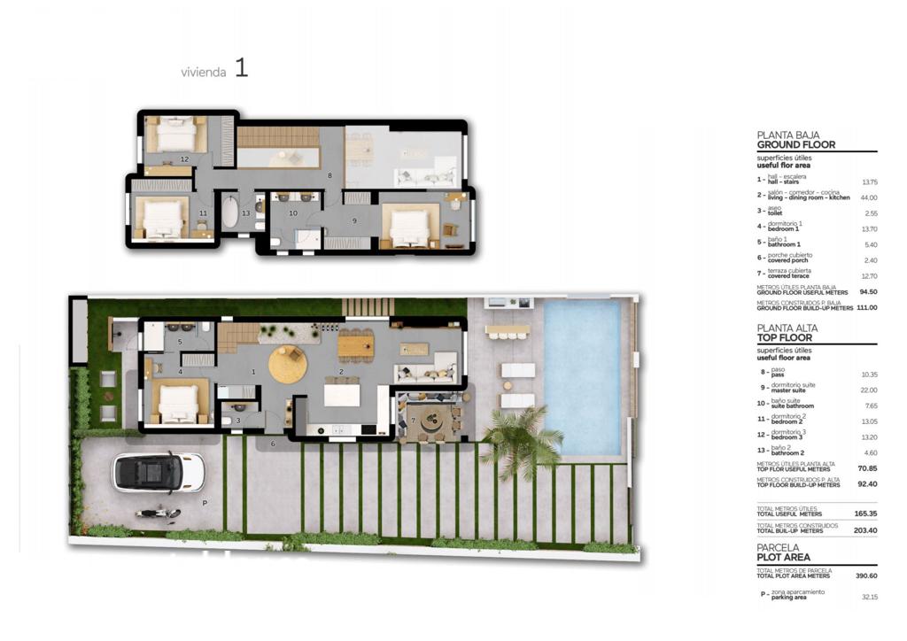 Вилла в Эль Альбире, 391 м², 875 000 €, фото 10, объявление 77764416