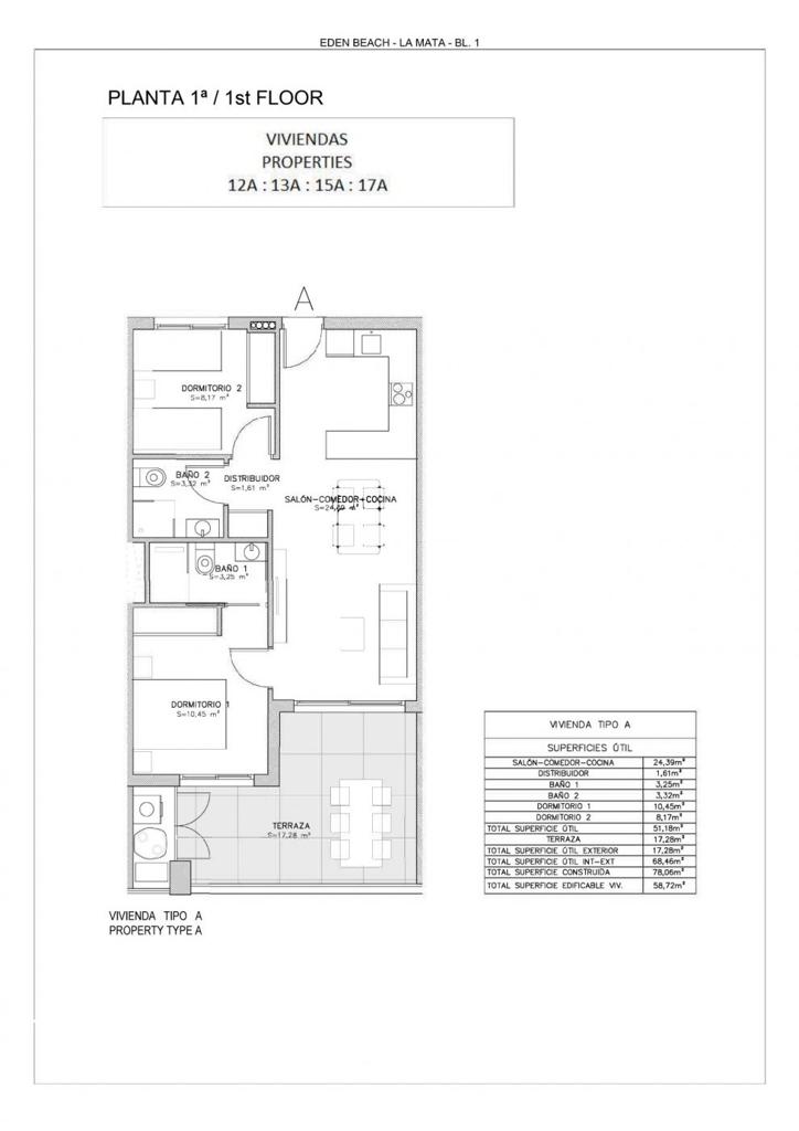 Квартира в Торревьехе, 78 м², 245 000 €, фото 2, объявление 67255456