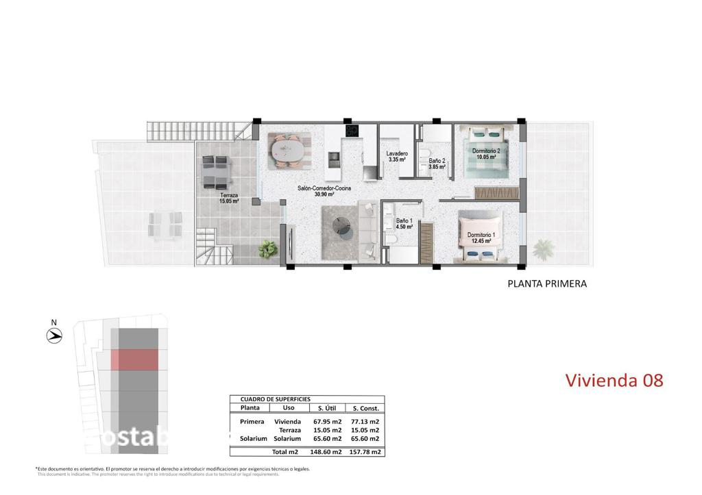 Коттедж в Пилар-де-ла-Орададе, 77 м², 320 000 €, фото 2, объявление 14207536