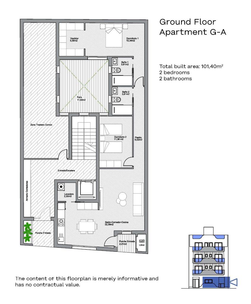 Квартира в Торревьехе, 101 м², 309 000 €, фото 5, объявление 38287536