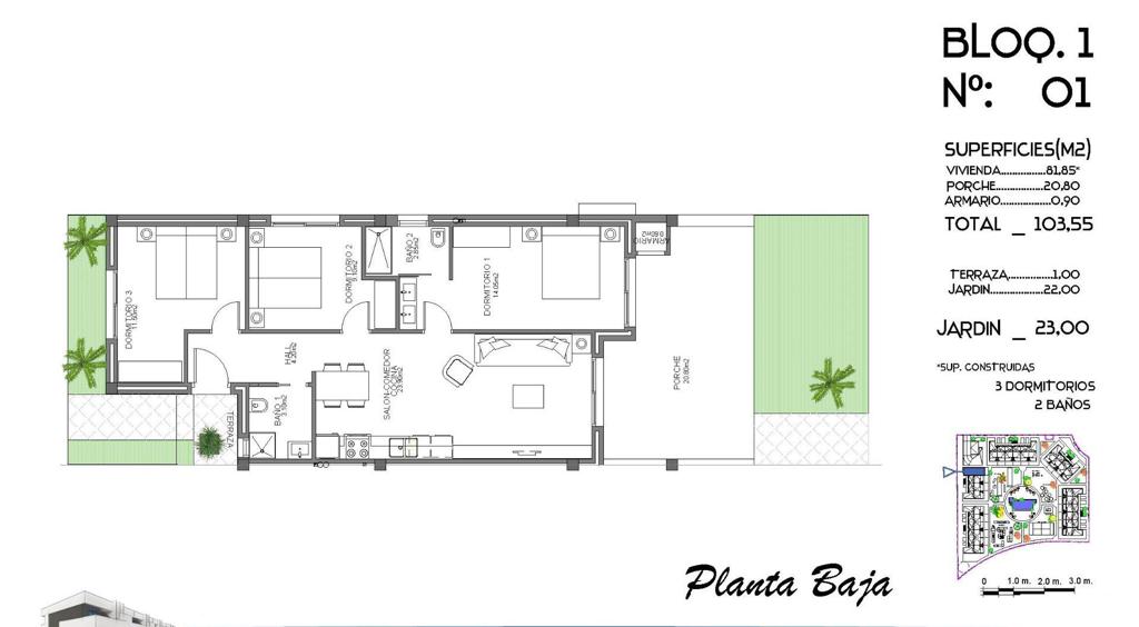 Квартира в Гвардамар-дель-Сегура, 81 м², 249 000 €, фото 5, объявление 9327536