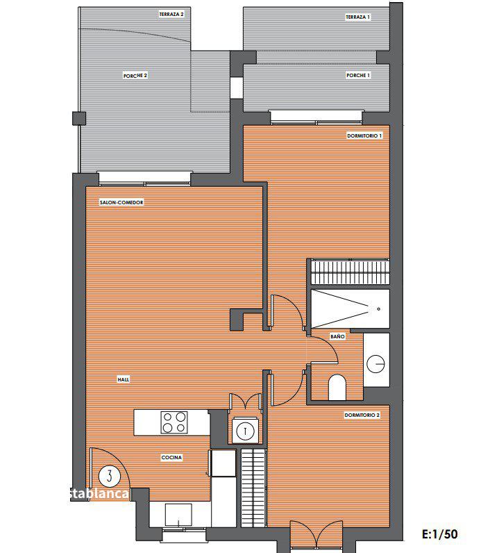Квартира в Дении, 88 м², 315 000 €, фото 9, объявление 54341056