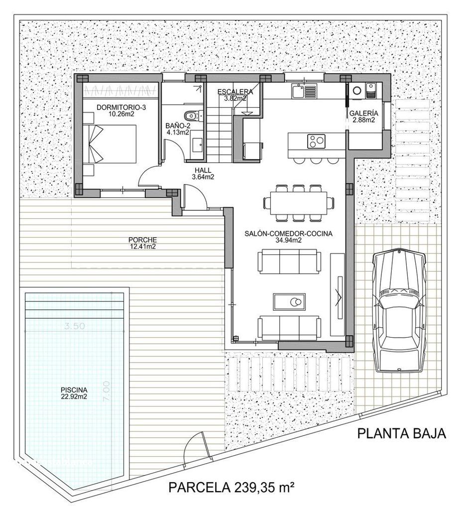 Вилла в Сьюдад-Кесада, 134 м², 531 000 €, фото 4, объявление 19007536