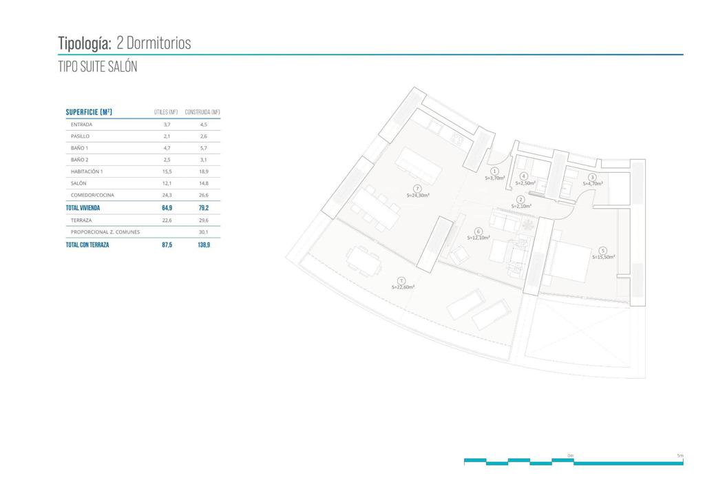 Квартира в Бенидорме, 79 м², 1 108 000 €, фото 7, объявление 49159536