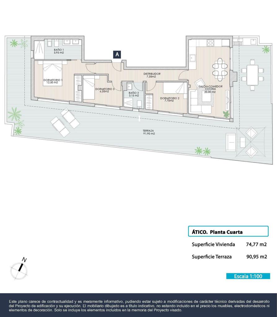 Квартира в Торревьехе, 74 м², 464 000 €, фото 9, объявление 8439536