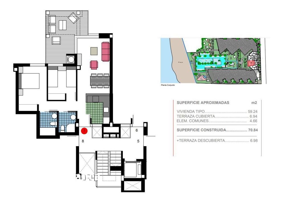Квартира в Дении, 76 м², 285 000 €, фото 9, объявление 66716256