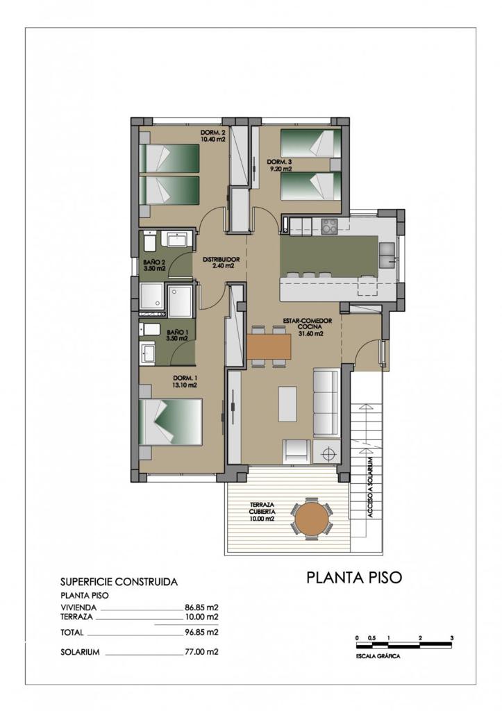 Коттедж в Сан-Мигель-де-Салинасе, 92 м², 415 000 €, фото 2, объявление 38839536