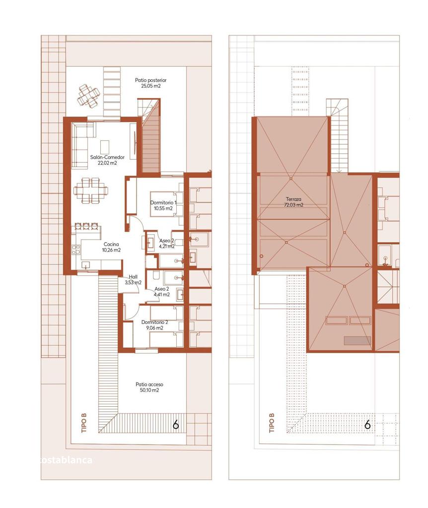 Таунхаус в Аликанте, 163 м², 225 000 €, фото 1, объявление 79559456