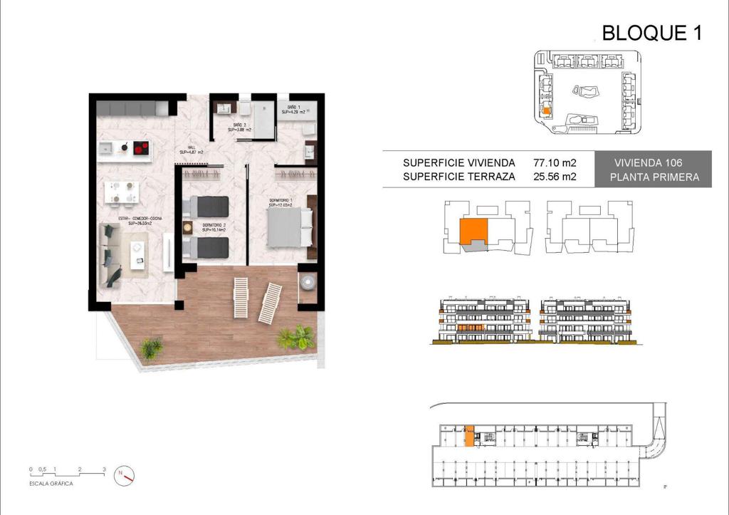 Квартира в Торревьехе, 77 м², 293 000 €, фото 6, объявление 51735536