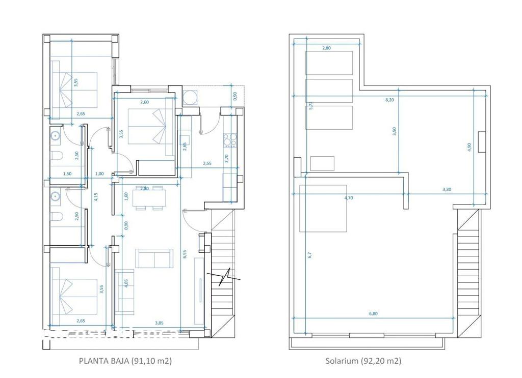 Вилла в Сьюдад-Кесада, 91 м², 340 000 €, фото 7, объявление 19087456