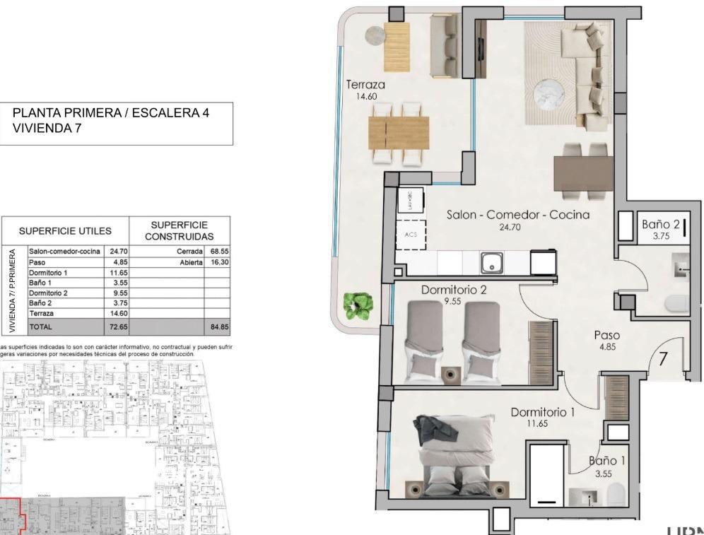 Квартира в Санта-Поле, 84 м², 290 000 €, фото 4, объявление 22127536