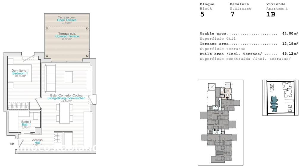 Квартира в Дении, 65 м², 245 000 €, фото 10, объявление 25439536