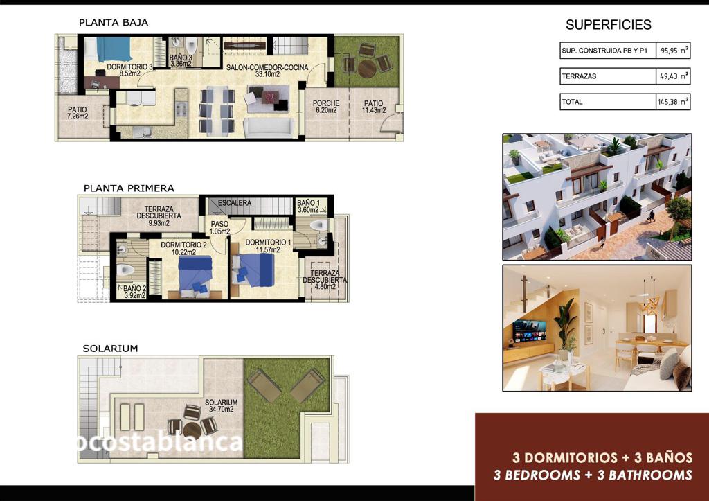 Квартира в Ориуэла Коста, 95 м², 315 000 €, фото 8, объявление 65967536