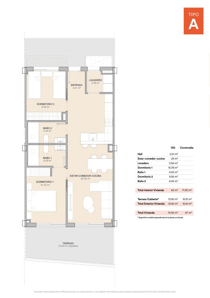Квартира в Ла-Нусии, 87 м², 368 000 €, фото 6, объявление 26039536