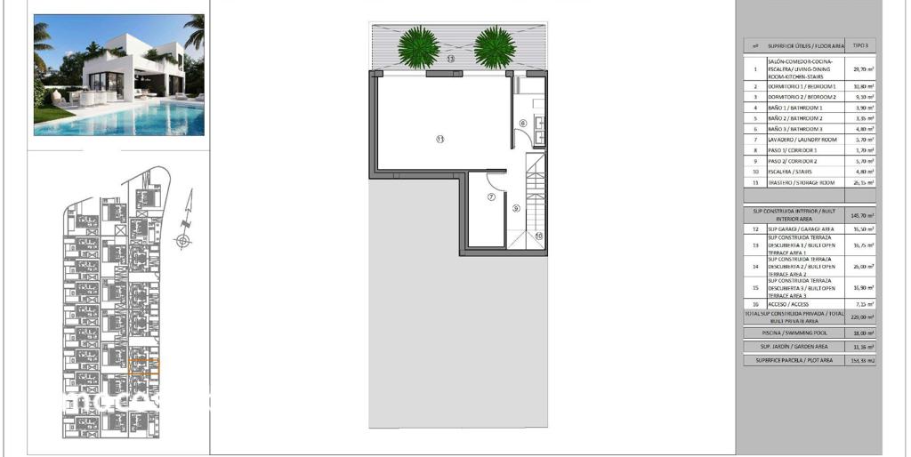 Вилла в Бенидорме, 212 м², 572 000 €, фото 4, объявление 30839536