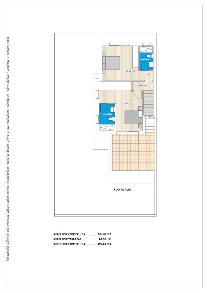 Вилла в Бенихофаре, 133 м², 399 000 €, фото 5, объявление 63303376