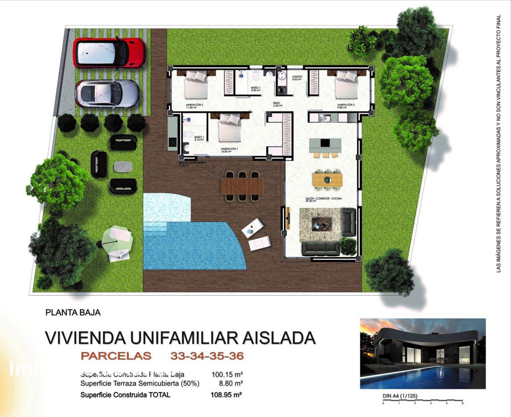 Вилла в Лос-Монтесиносе, 108 м², 499 000 €, фото 5, объявление 17727536