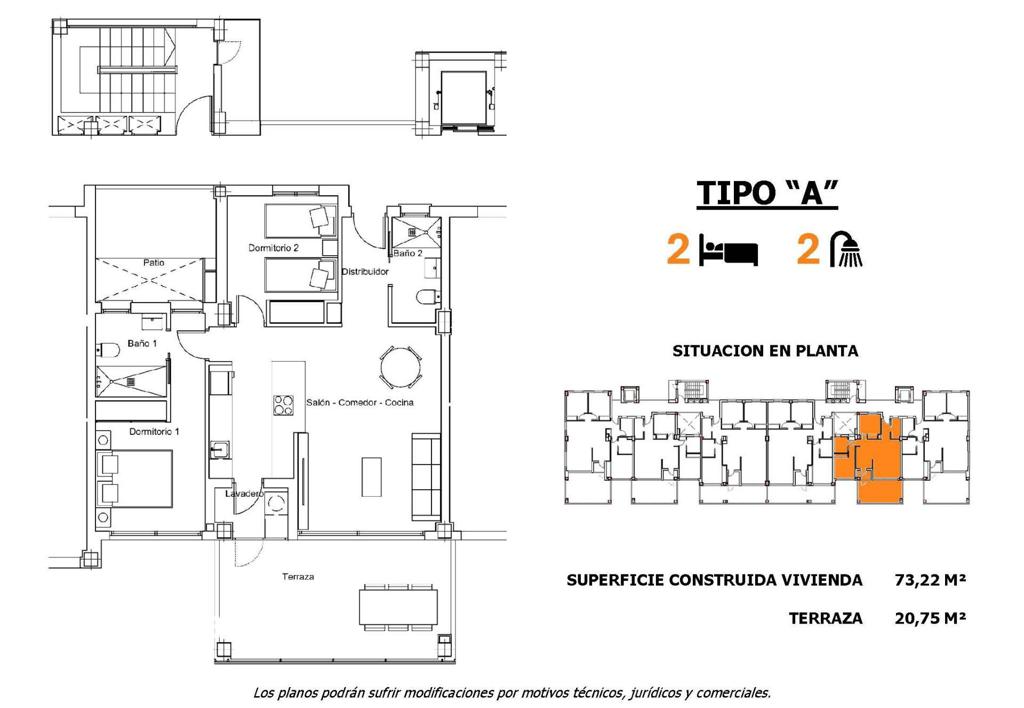 Квартира в Сан-Мигель-де-Салинасе, 124 м², 266 000 €, фото 10, объявление 63815536
