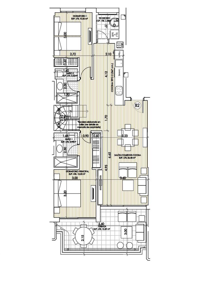 Квартира в Ориуэла Коста, 103 м², 425 000 €, фото 6, объявление 60615536