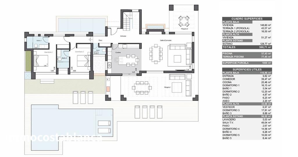Коттедж в Хавеа, 390 м², 2 399 000 €, фото 5, объявление 5197936