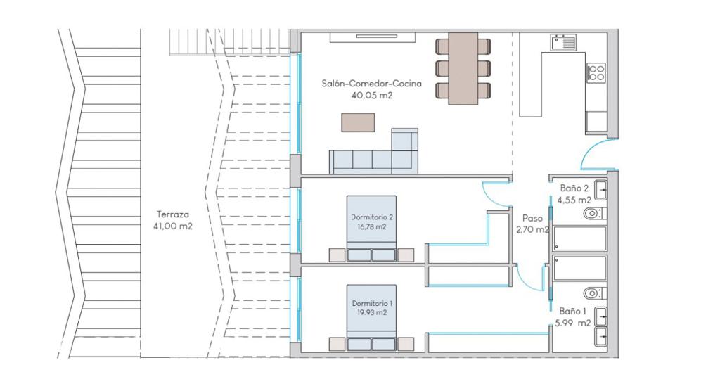 Дом в городе в Финестрате, 221 м², 442 000 €, фото 4, объявление 7516256
