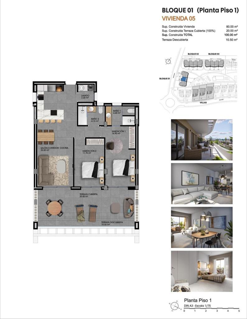Квартира в Бенидорме, 80 м², 395 000 €, фото 2, объявление 67583536