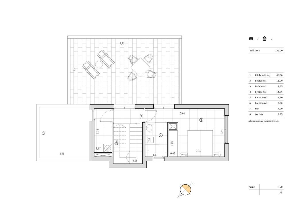 Вилла в Альгорфе, 131 м², 535 000 €, фото 9, объявление 52527536
