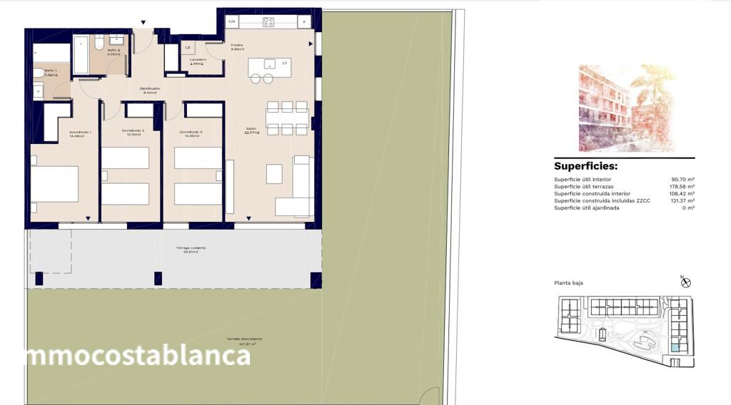Квартира в Дении, 137 м², 556 000 €, фото 9, объявление 66748176