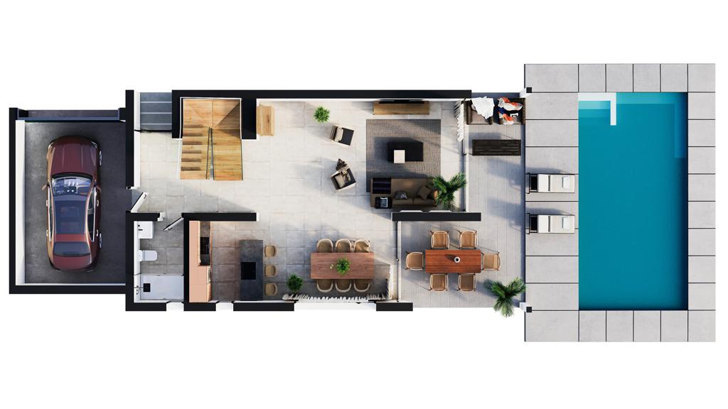 Коттедж в Бенисе, 233 м², 925 000 €, фото 2, объявление 52094736